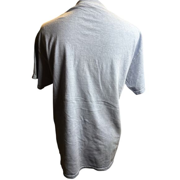 PacSun Euphoric Have A Nice Trip Graphic Tee, Blue, Trippy Mushrooms, Small - Picture 5 of 7